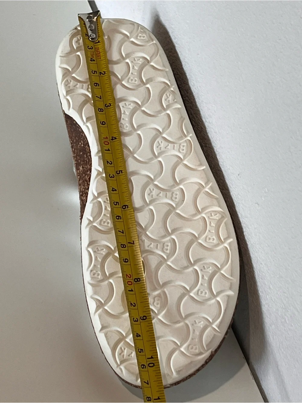 Birkenstock Gary Silver Metallic Leather Oxford NWOB 38 7.5 Regular Fit